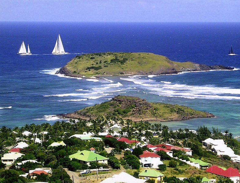 anse de grand cul de sac on st barthelemy