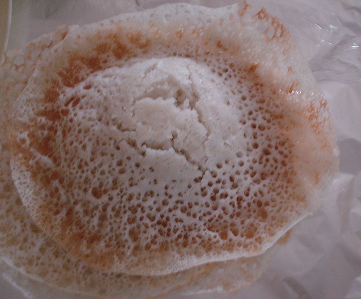 a colazione un buon appam non puo mancare