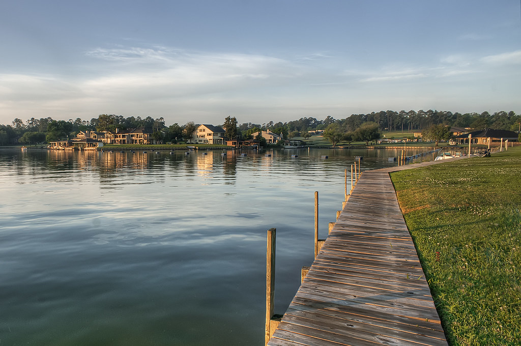 april sound on lake conroe easter morning montgomery tx hdr