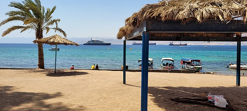 aqaba s al ghandour beach morning 1