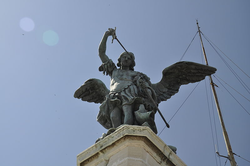 arcangelo michele sul castel sant angelo