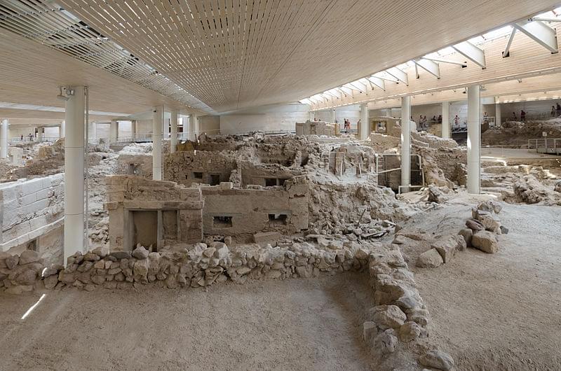 archaeological site of akrotiri santorini july 12th 2012 81