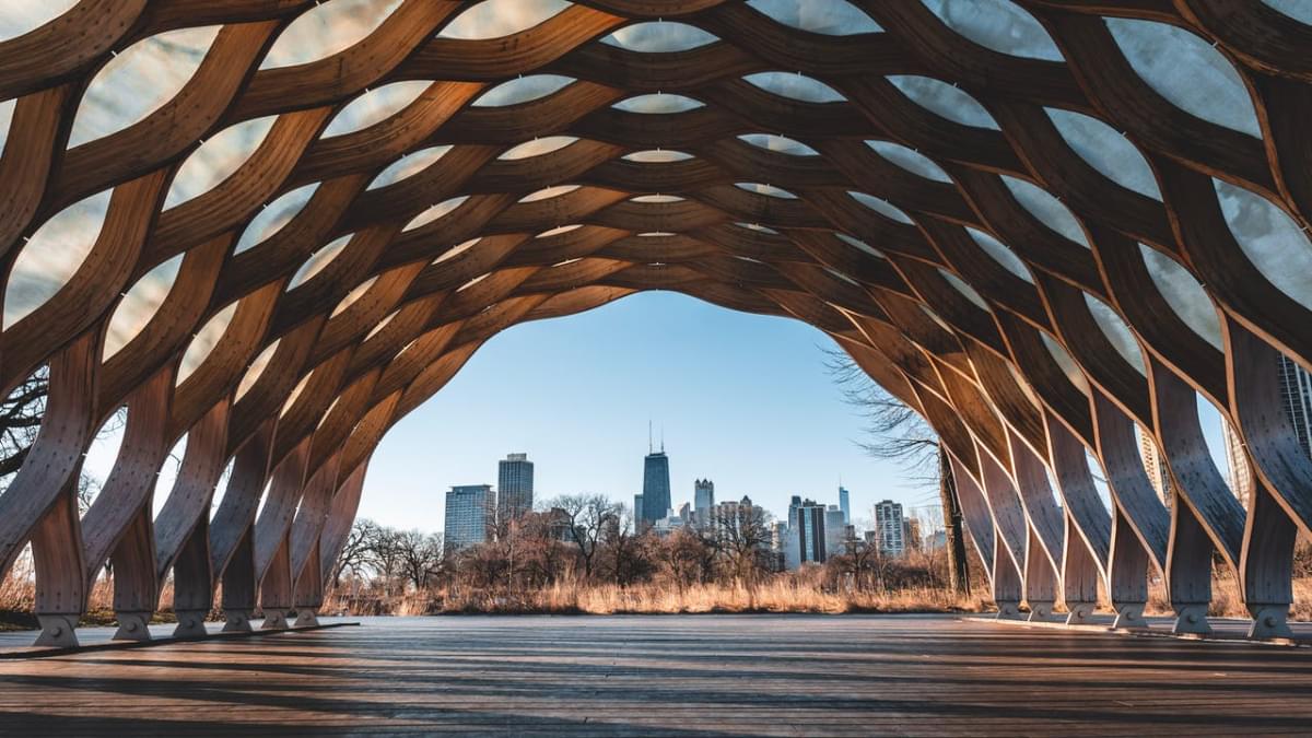 architectural photography of tunnel 1