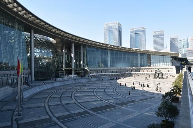 architettura del museo di shanghai