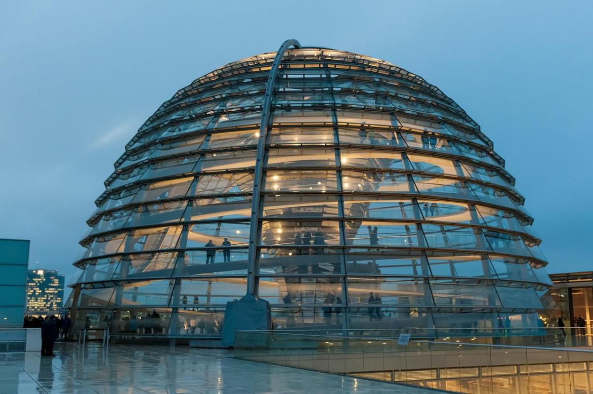 architettura reichstag germania