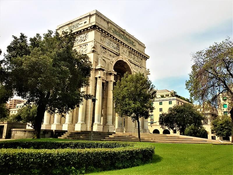 arco di piazza della vittoria genova 03