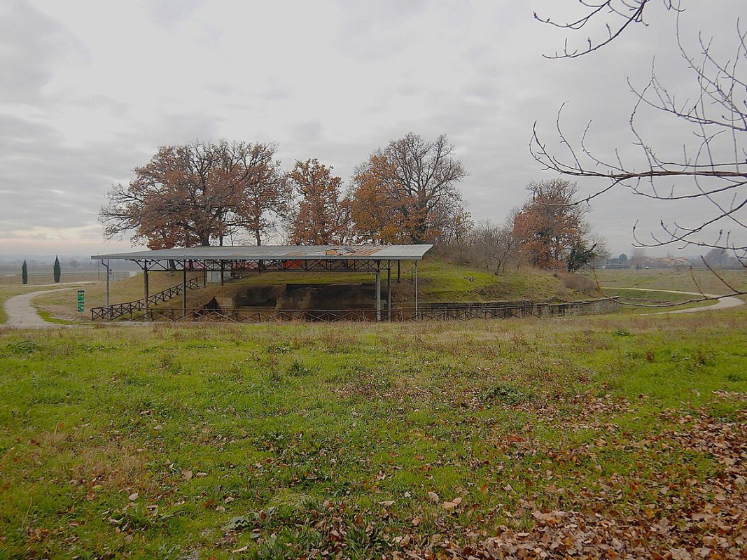 area archeologica sodo cortona - foto di albarubescens