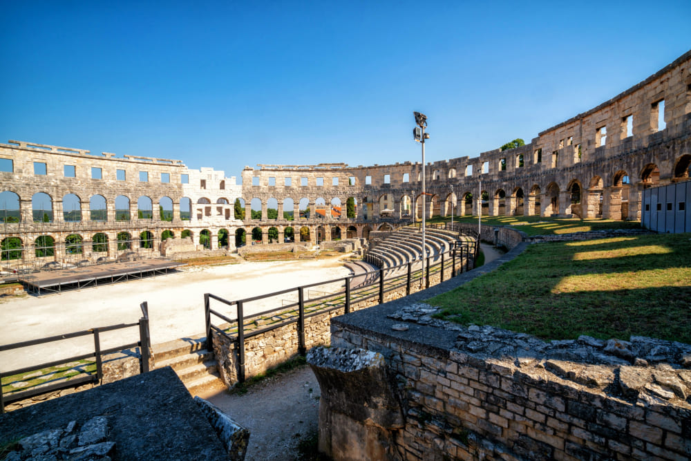 arena di pola a pola istria croazia europa 1