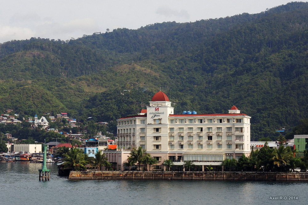 arriving at jayapura west papua