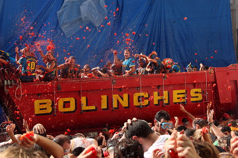 Tomatina, Spagna