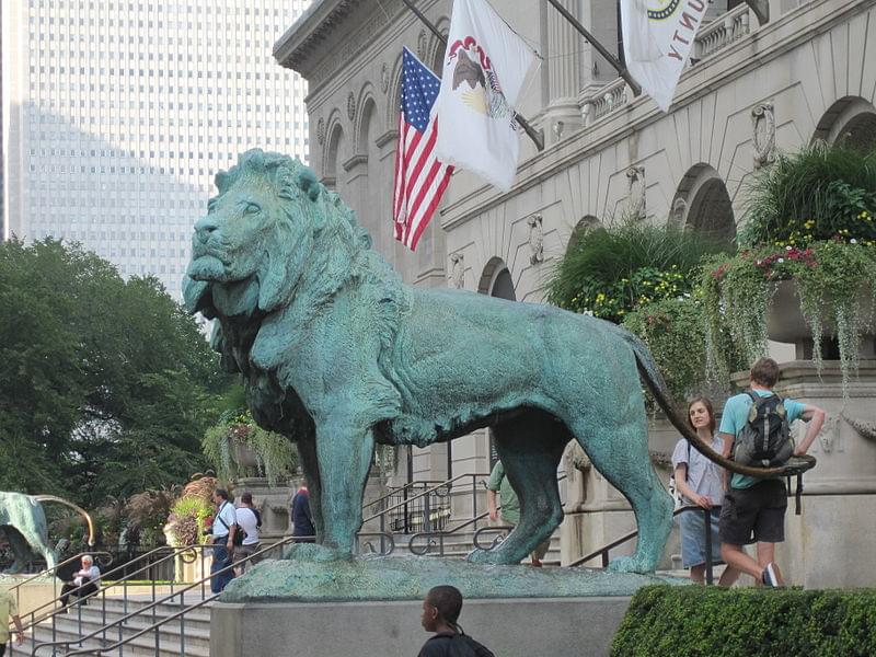 art institute of chicago lion