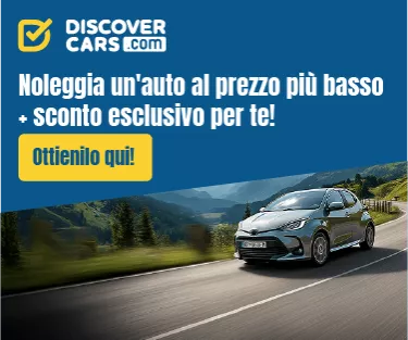 Sconto del 4% sul noleggio auto