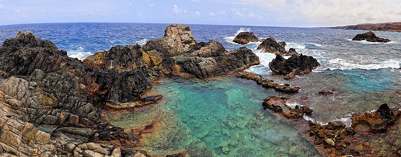 aruba natural pool arikok national park