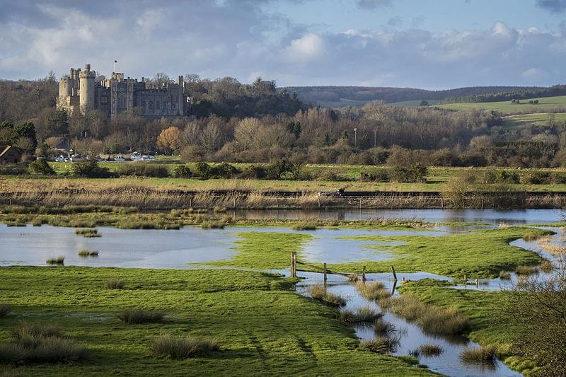 arundel castle west sussex england