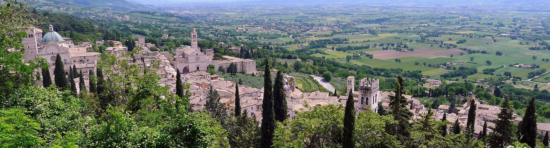assisi panorama santa chiara