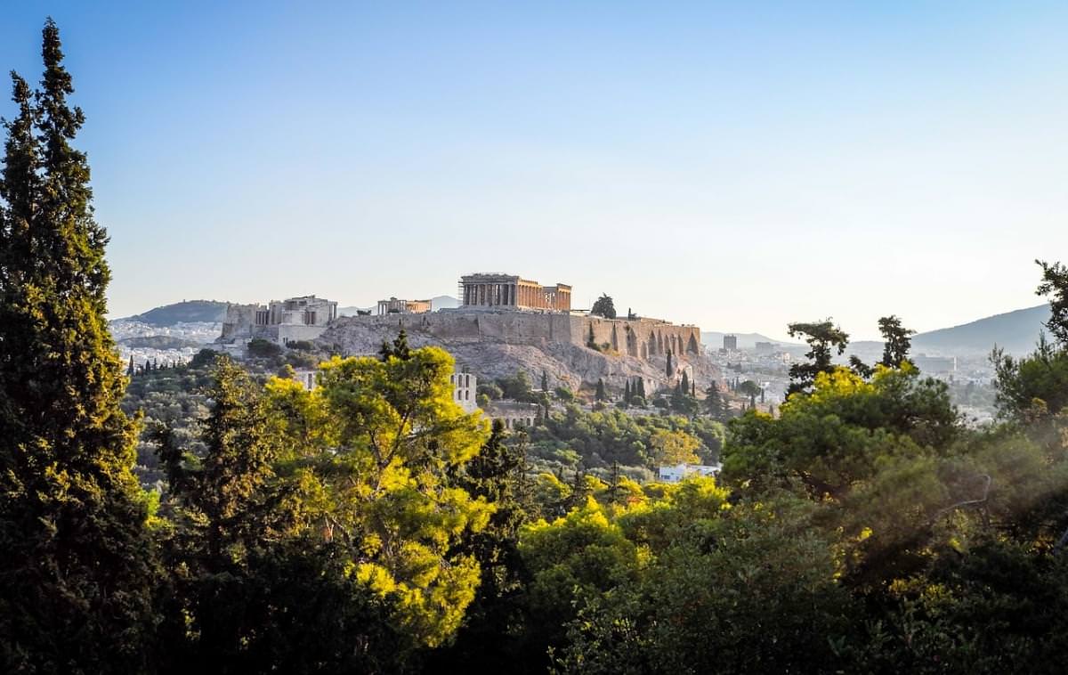 atene acropoli il tempio greco