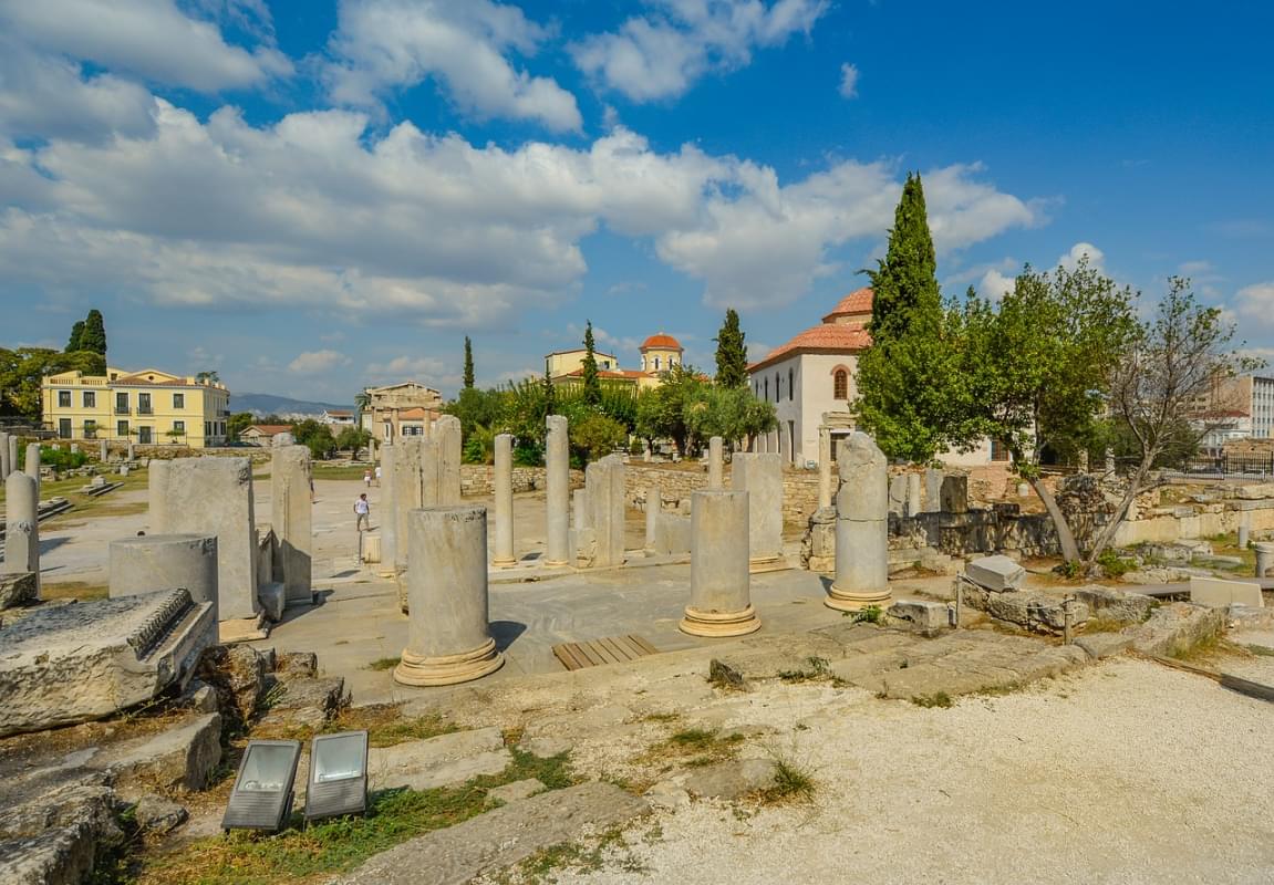atene colonne rovine grecia greco