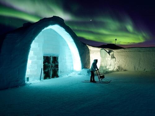 Aurora hotel in Alaska