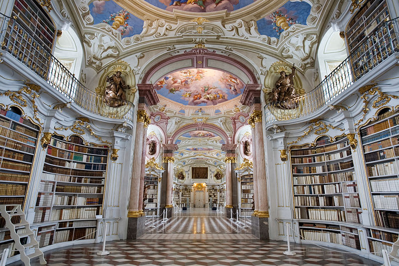  Biblioteca abbaziale di Admont, Austria