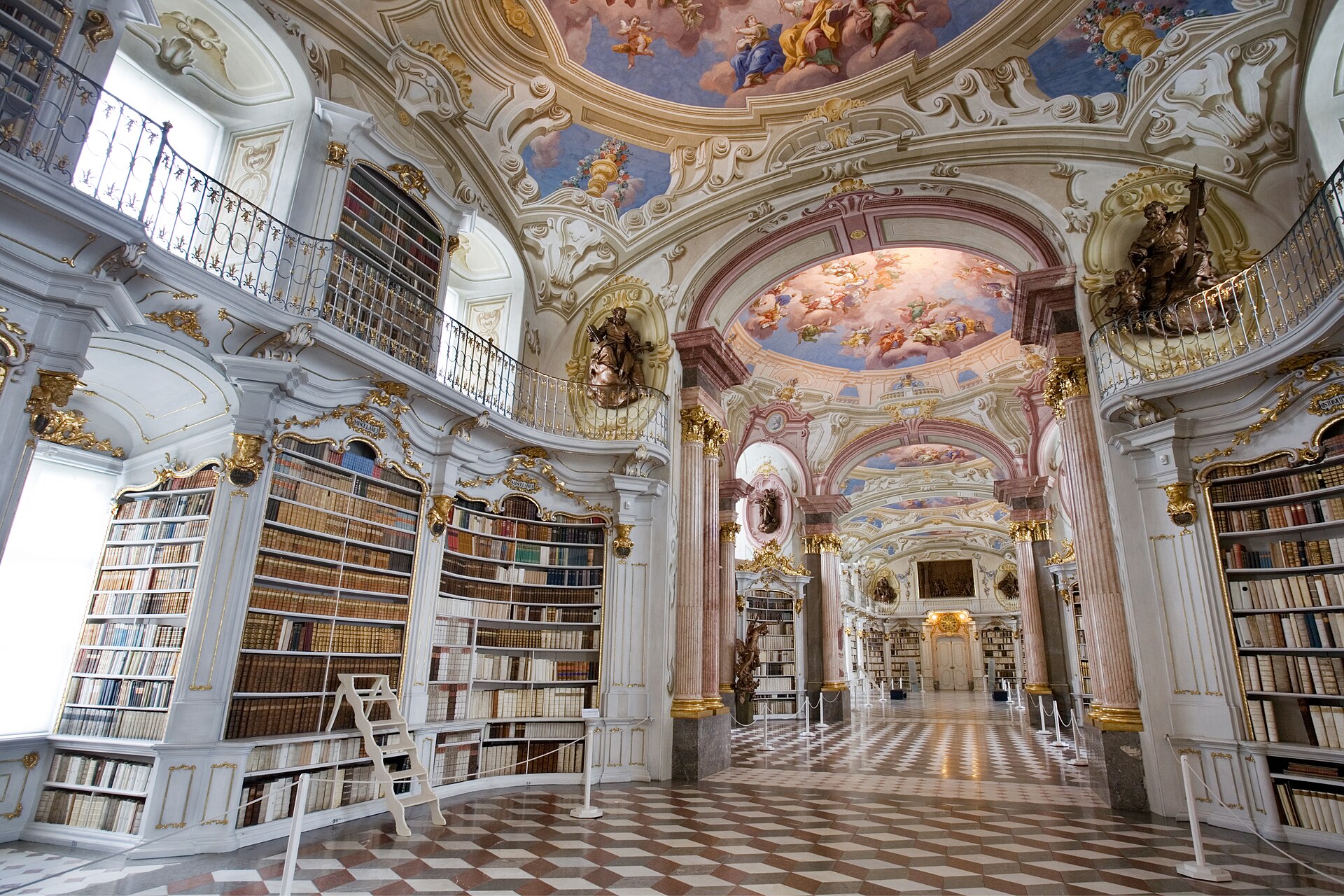 austria admont abbey library 1335