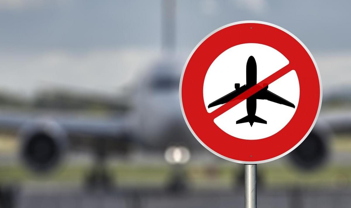 Aviazione Divieto Stop Volante