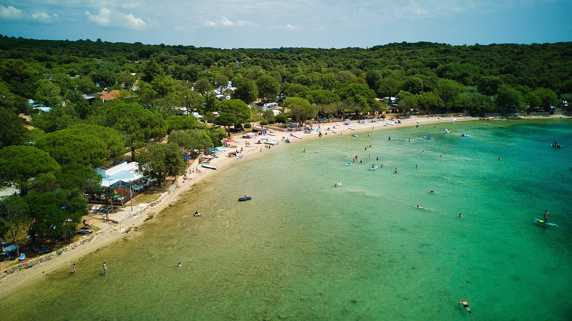 badebucht camping vestar
