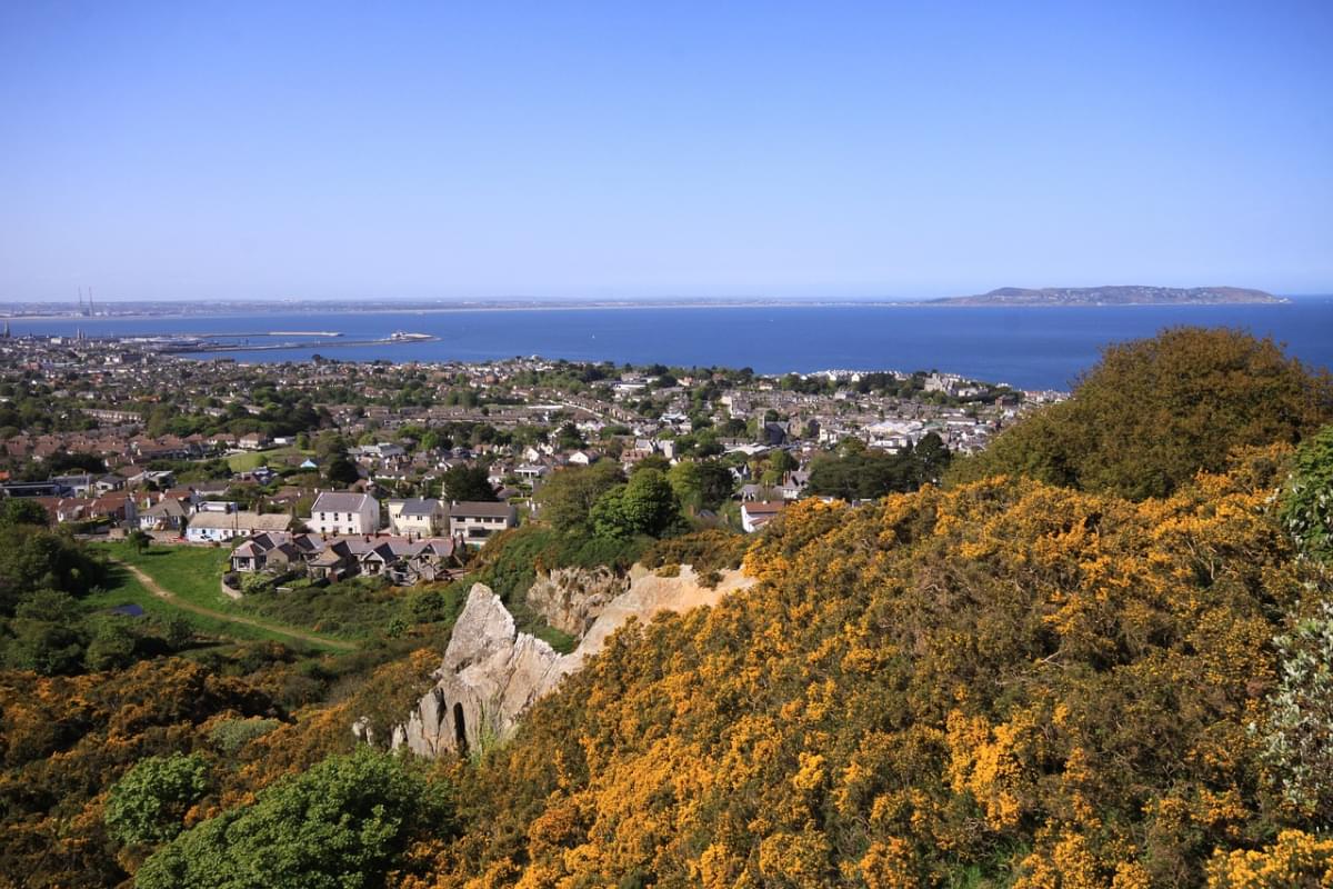 baia di dublino vista dun laoghaire