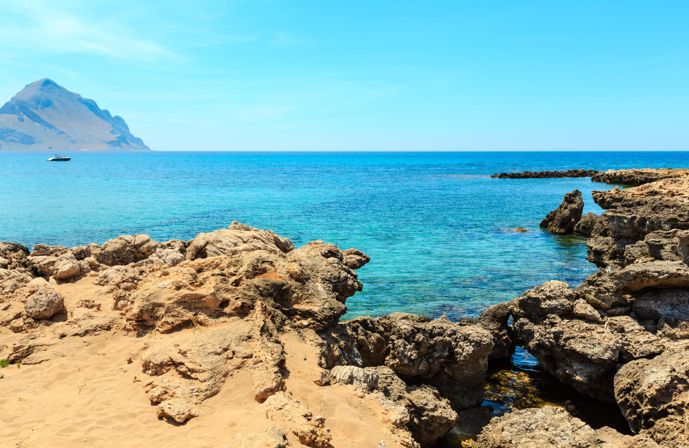 baia di santa margherita macari sicilia italia