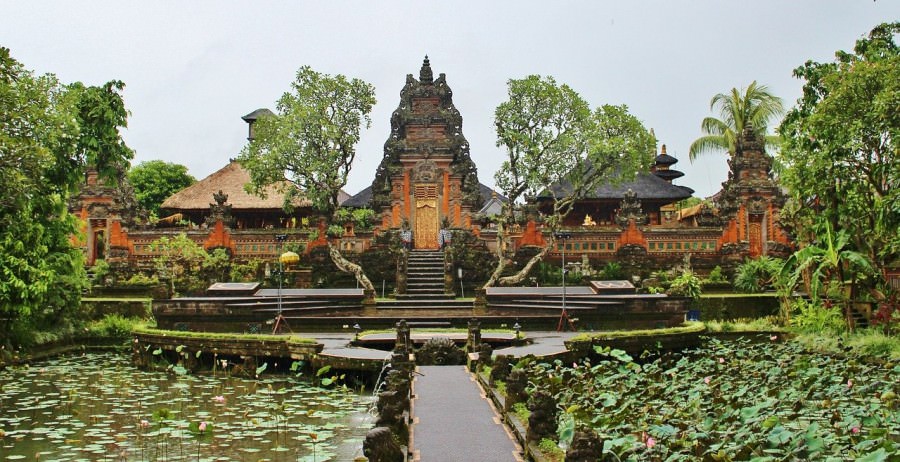 Ubud Indonesia Tempio Bali Storia