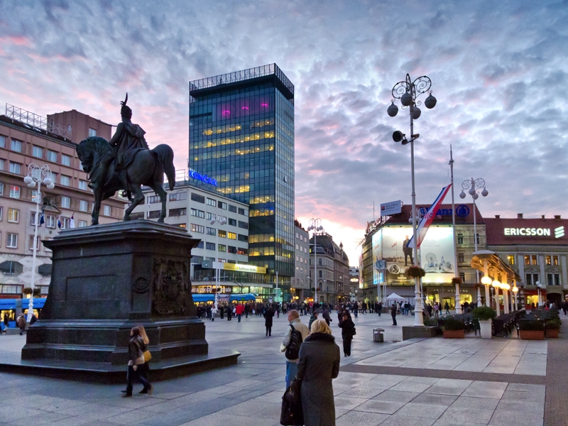 ban josip jelacic square zagabria