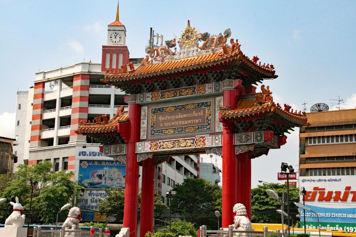 bangkok chinatown cancello yaowarat 1