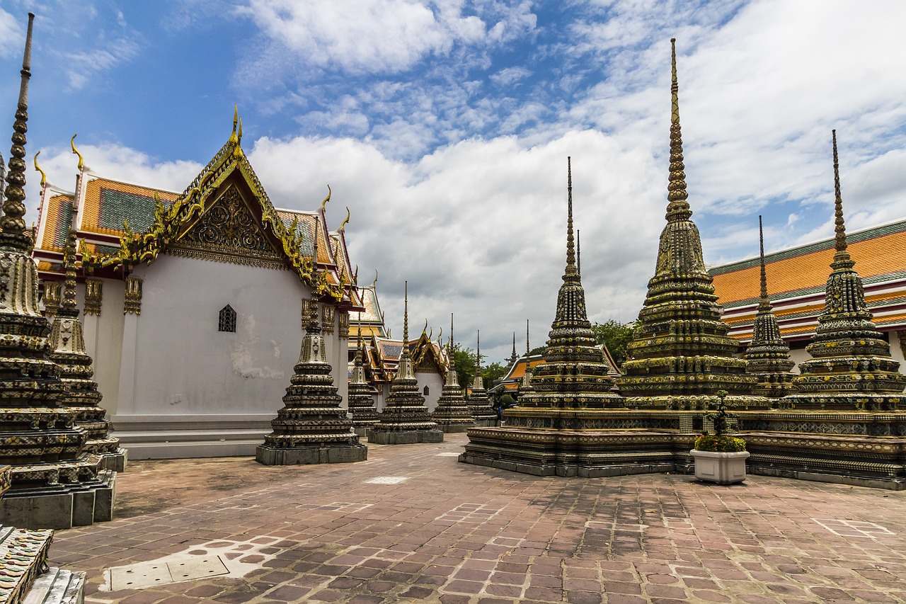 bangkok wat pho tempio