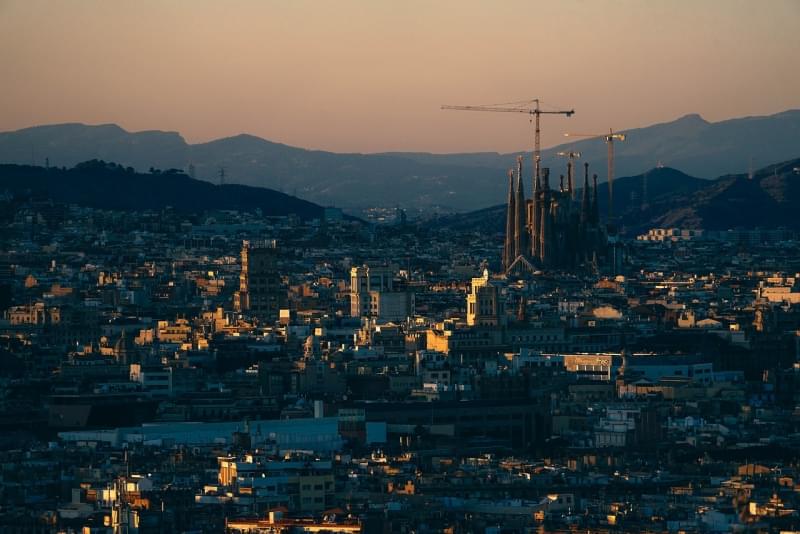 barcellona panorama sagrada familia