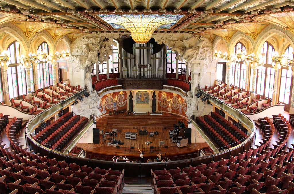 barcelona palau de la ma sica catalana