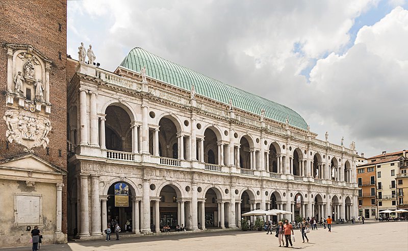 basilica palladiana vicenza facciata su piazza dei signori