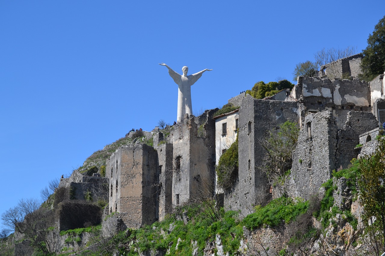 basilicata italia maratea panorama