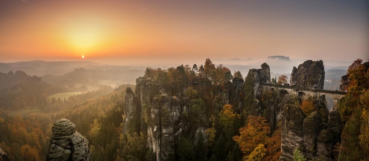 bastei montagne di arenaria elbe 1