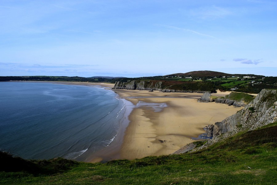 Rhossili bay, Swansea