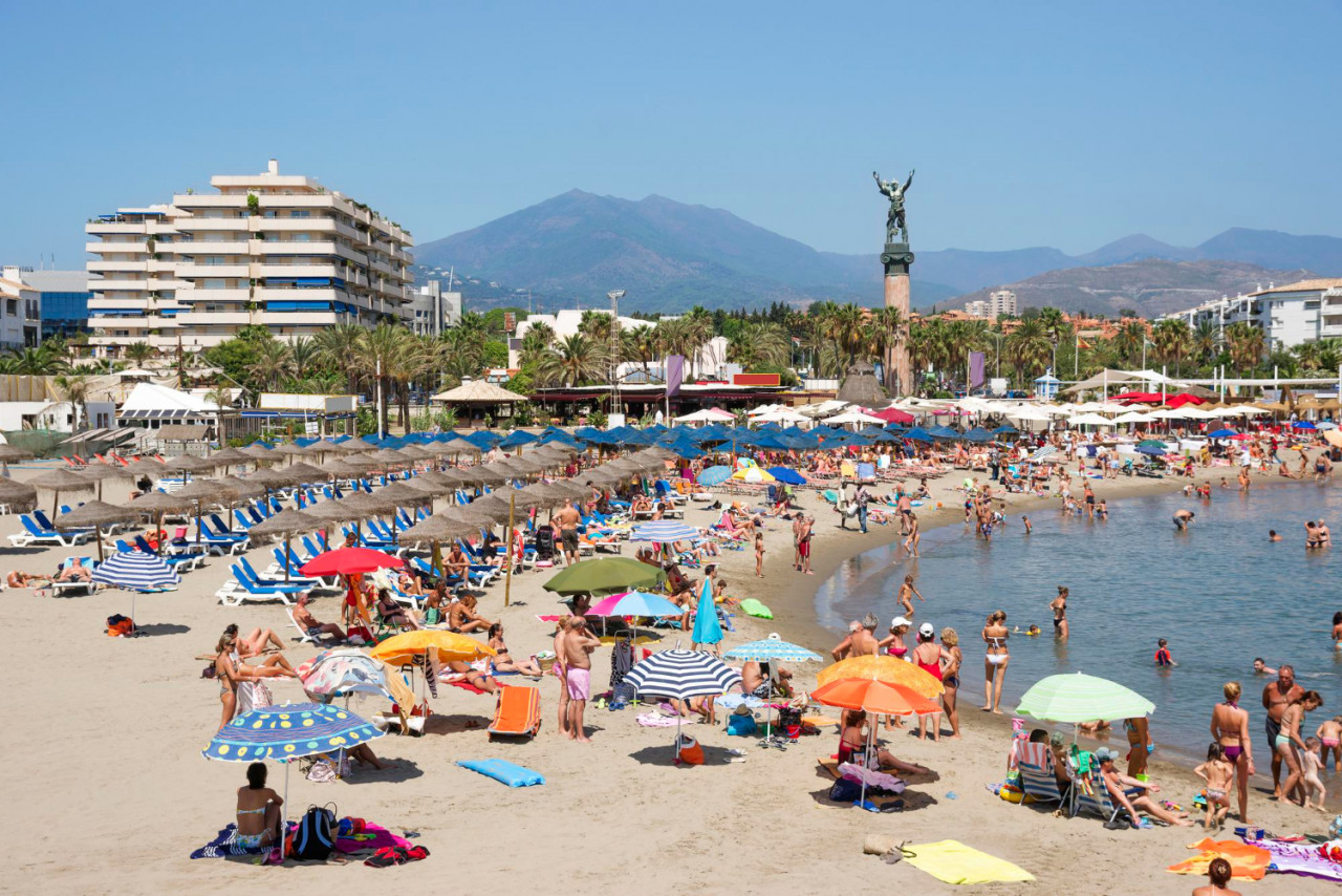 beach puerto banus spain luxury resort