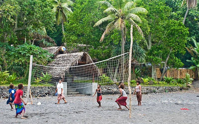 beach volleyball tanna vanuatu
