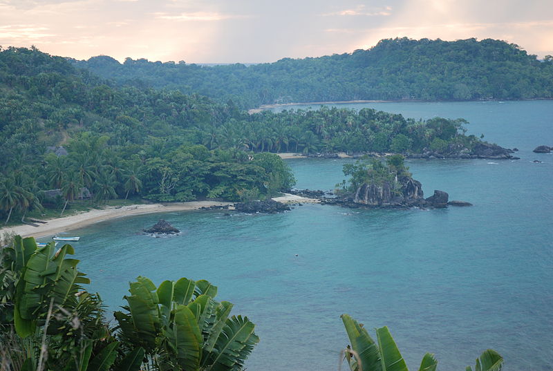 beache of la crique sainte marie