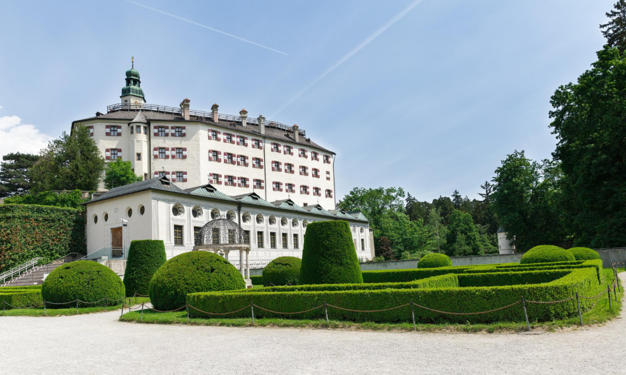 beautiful ambras palace innsbruck austria tirol