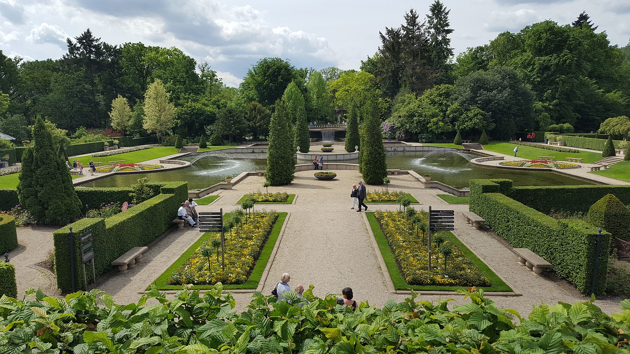 12 giardini del castello di arcen