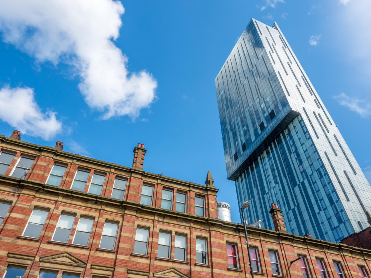 beetham tower tallest building uk outside london is landmark manchester city england