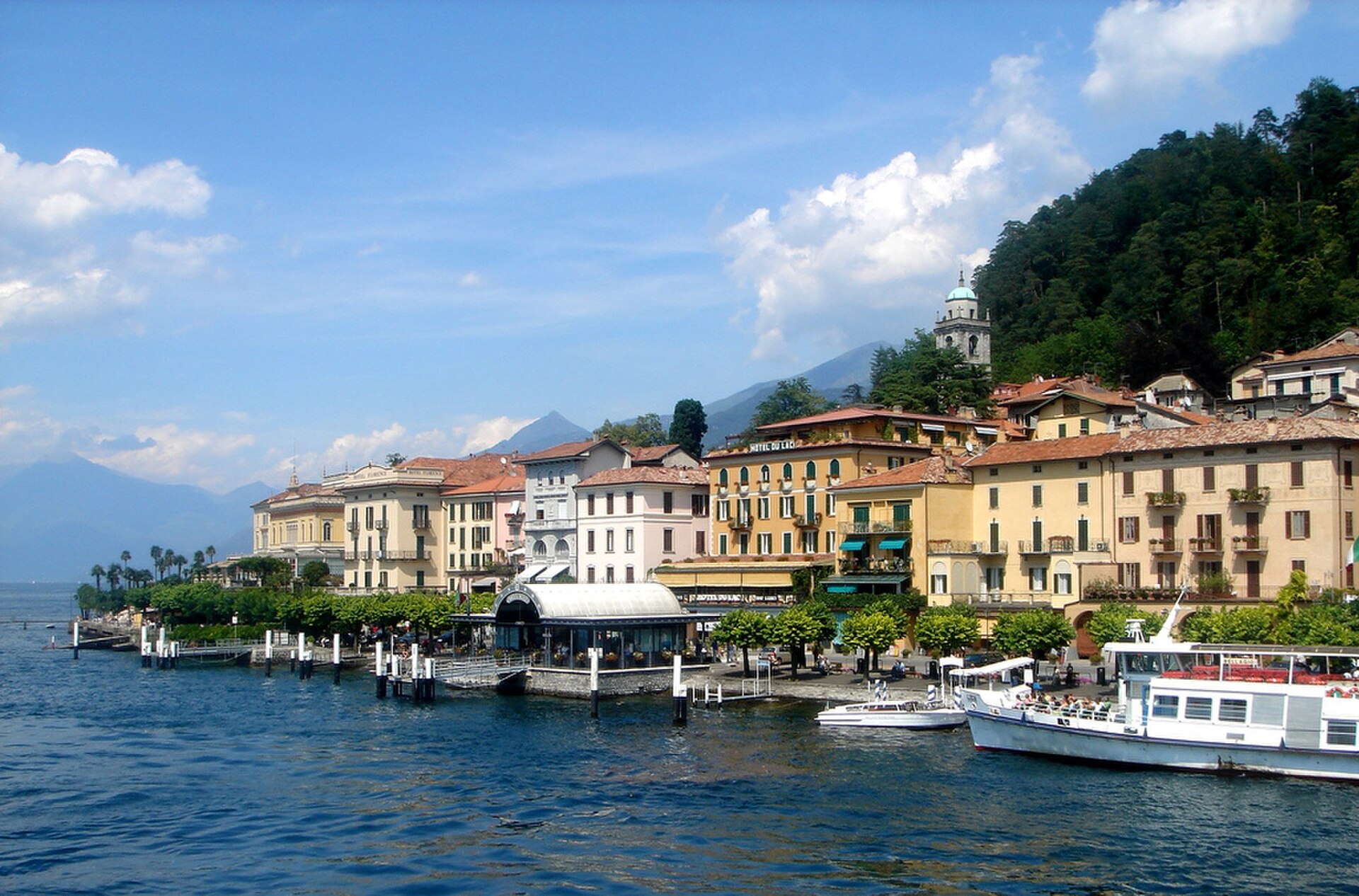 bellagio dal traghetto panoramio