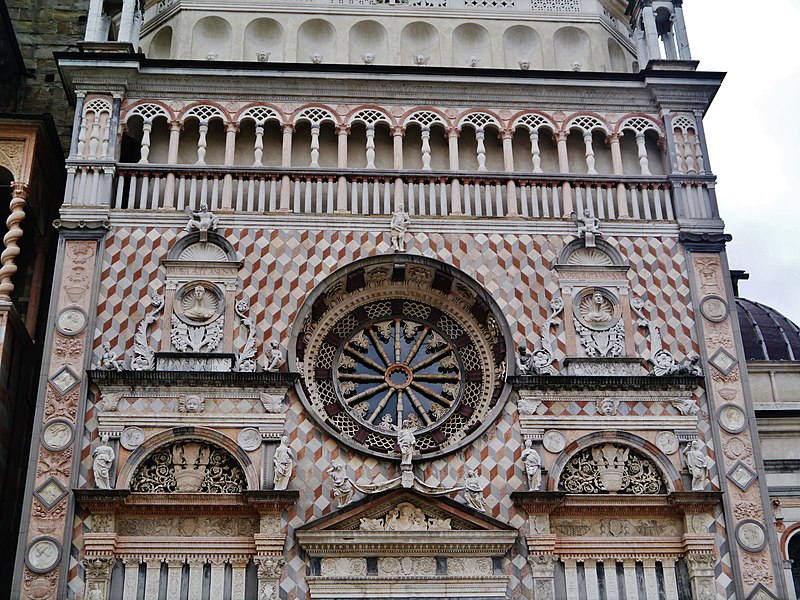 bergamo cappella colleoni fassade 6 1