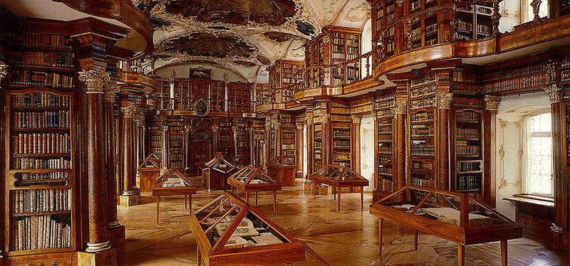  Biblioteca abbaziale di San Gallo, Svizzera