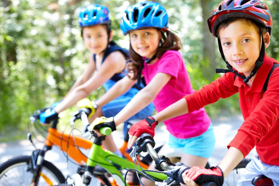 bici bambini ciclismo passaggi