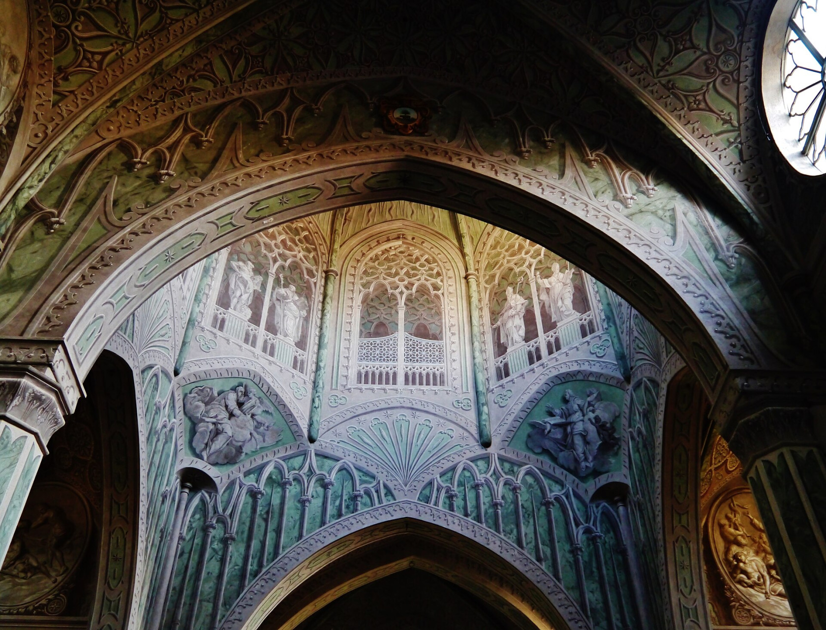 biella cattedrale di santo stefano interno cupola 1