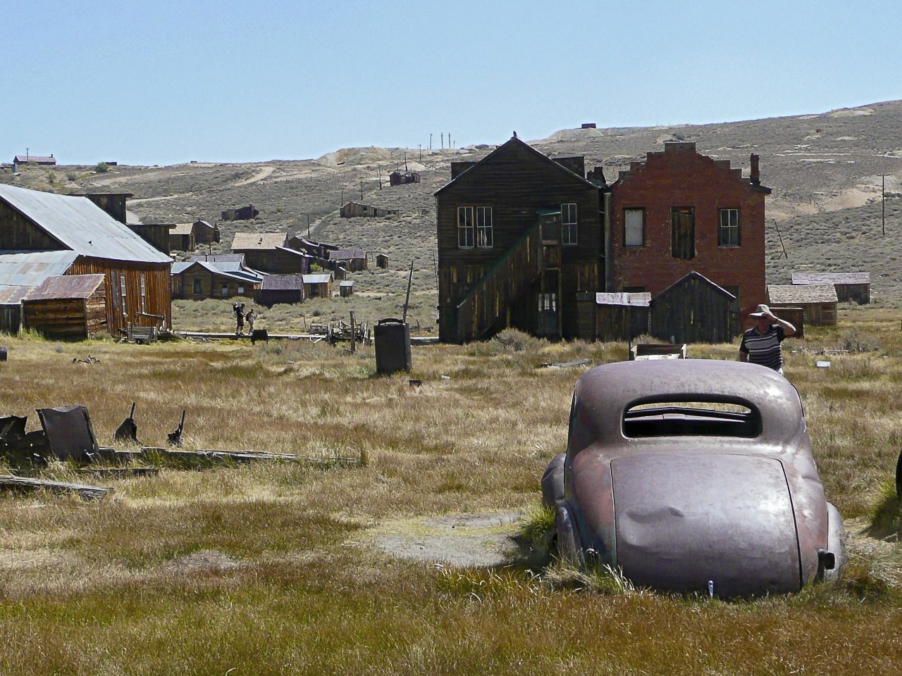 Costruzioni nella cittadina di Bodie